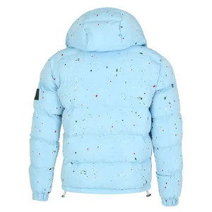 <b>Men</b> Sublimation Puffer <b>Jacket</b> Custom Full Print Warm Lightweight Winter Outerwear <b>Jacket</b> - Product Image 2