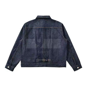 Vente en gros Service OEM Veste en jean 100% coton légère et personnalisée pour hommes Meilleur design pour la saison hivernale - Product Image 2