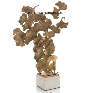 งานฝีมืออะลูมิเนียมสั่งทำขายส่ง รูปปั้นนกบินสีทองหรูหรา ของตกแต่งบ้าน ของประดับตกแต่งโต๊ะ - Product Image 6