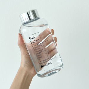 Bottiglia d'Acqua Riutilizzabile EcoZen Ecologica in PP da 500ml con Coperchio, Design Coreano per Regali - Product Image 3