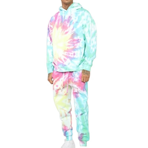 Survêtements Slim-Fit Personnalisés Imprimés par Sublimation 100% Coton Élégants Respirants Ensemble 2 Pièces Nouveaux Survêtements Casual à Capuche - Product Image 1