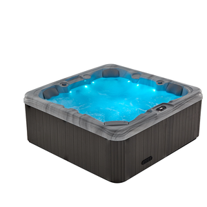 Monalisa Nueva <span class=keywords><strong>Serie</strong></span> 7 Personas Lujo Al Aire Libre Spa Tinas con Luces LED Masaje Banthtub0 con Jets Villa Hotel - Product Image 2