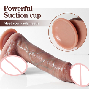 柔らかくリアルな肌触りのシリコン製高品質リアル女性用玩具セックス大人のおもちゃ女性用マスターベーター - Product Image 5