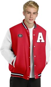 Personalized Letterman Varsity <b>Jacket</b> with Custom Name, Number, and Logo, Sublimation and Embroidery Available - Product Image 5