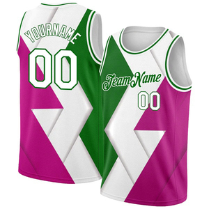 Nuevo Conjunto de Uniforme de Baloncesto sin Mangas de Alta Calidad, Antibacteriano, con Diseño de Logotipo Impreso Digital, Unisex, Tallas Grandes - Product Image 2