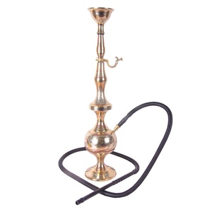 Cachimbas Modernas de Latón Dorado con Diseño Indio Personalizado, Mini, Ecológicas, con Mangueras, de Alta Calidad, Venta al por Mayor - Product Image 5