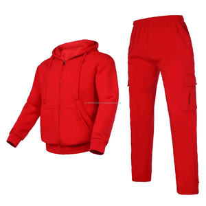 Vêtement de sport unisexe personnalisé avec logo imprimé et broderie, survêtement slim fit pour homme, survêtement en molleton décontracté pour homme - Product Image 5