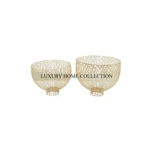 Cuencos para servir de latón versátiles con un diseño clásico y una construcción Premium, ideales para comidas casuales o eventos más formales - Product Image 2