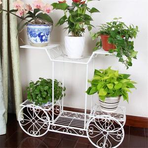 Support de pot de fleurs en métal thermolaqué de haute qualité pour l'exportation, au design moderne pour l'extérieur - Product Image 6