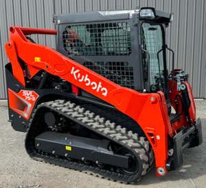 Livraison gratuite Kubota SVL75 3 Mini chargeuse tracteur chargeuse frontale chargeuse sur pneus moteur à noyau pompe à roulement boîte de vitesses PLC - Product Image 5