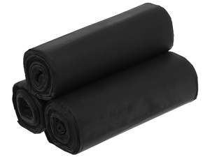 Sacs à nœuds en rouleaux en PEHD et PEBD, couleur CMJN, taille personnalisable, pour supermarché, poubelle, avec fermeture éclair, recyclables, gaufrés, usage professionnel et alimentaire - Product Image 2