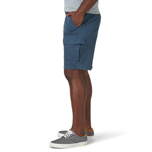 Pantalones cortos ligeros con cordón para hombre, pantalones cortos de algodón suave con bolsillos utilitarios, cómodos pantalones cortos de verano para hombre - Product Image 3