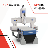 Routeur CNC professionnel Wattsan 3 axes, mini-machine de fraisage, de gravure et de découpe M1 6090 600x900