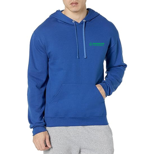 Sweat-shirts à capuche unisexes de qualité supérieure, coupe classique, style streetwear, en molleton épais, en tissu éponge français, écologiques, avec logo en relief - Product Image 4
