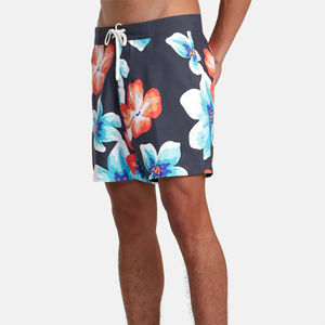 Shorts de bain pour hommes, style streetwear, séchage rapide, légers et confortables, service OEM, couleurs et tailles personnalisées pour la plage et le surf - Product Image 3