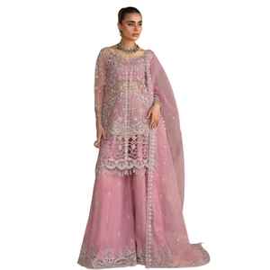 Vêtements pakistanais et indiens de qualité supérieure, vente en gros, shalwar kameez, lehenga choli, robe de soirée pour mariée, impression pour femmes - Product Image 1