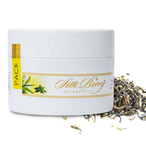 Masque Visage Crème au Thé Vert et Miel Silkberry pour Femmes 250g/900g Extrait Pur de Plantes Hydratant & Raffermissant pour Tous Types de Peau - Product Image 1