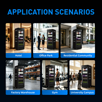 Distributeur automatique intelligent LERKE avec vision artificielle pour la vente au détail sans assistance et le système Grab and Go