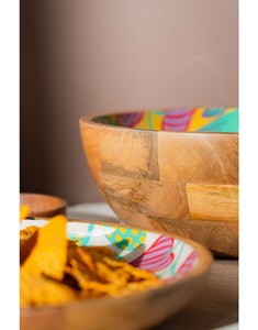 Tazón de Madera con Diseño Impreso - Product Image 5