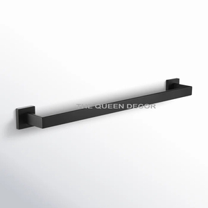 Stainless Steel Metal Unique Shaped Shinny Polished <b>Wall</b> Mounted Stylish Towel Holder Square Shape Latest and Trending Design - Product Image 5