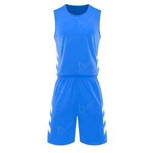 Ropa de baloncesto unisex de poliéster 100%, equipo deportivo cómodo personalizable para hombres y mujeres, ideal para entrenamiento y juegos. - Product Image 1