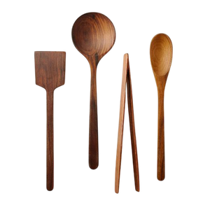 Ensemble d'ustensiles de coutellerie en bois admirable cuillère en bois fournisseur de gros couverts en bois naturel écologique - Product Image 1