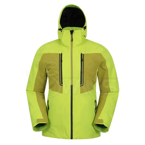 Chaqueta de esquí delgada para hombre de estilo callejero, cómoda, impermeable, transpirable, de lona, para invierno al aire libre - Product Image 1