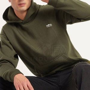 Sweats à capuche pour hommes Soft Basics Logo personnalisé 100% coton mélangé pour des vêtements décontractés ou de sport en hiver - Product Image 5
