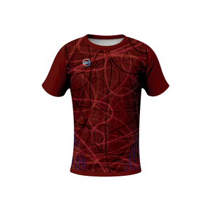 Camiseta de sublimación de diseño personalizado de alta calidad, estilo deportivo informal OEM para uso informal - Product Image 2