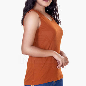 เสื้อกล้ามออกกำลังกายคุณภาพพรีเมียมสำหรับผู้หญิง เสื้อกล้ามผู้หญิงน้ำหนักเบา เสื้อกล้ามผู้หญิงแบบไม่มีแขน - Product Image 2