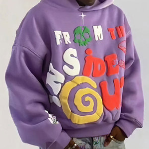 Sudadera con Capucha con Estampado de Araña, Estilo Nuevo 2026, Personalizada, al por Mayor, de Alta Calidad, Nueva Llegada, Ropa Urbana, 100% Algodón - Product Image 1