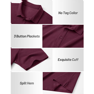 Camisetas Polo de Diseño de Alta Calidad para Hombre, Manga Corta, Diseños Personalizados, Logotipo Bordado, Camiseta Polo Gótica - Product Image 6