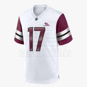 Camiseta de fútbol americano de alta calidad sublimación personalizada camiseta de fútbol americano diseño Logo equipo camiseta de fútbol americano - Product Image 2