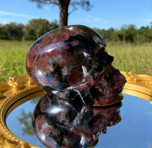 Crânes en cristal en vrac, grande améthyste sculptée à la main, pierre naturelle, décoration d'intérieur, vente en gros - Product Image 5