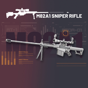 Kit de bricolage fusil de précision M82A1 <span class=keywords><strong>Piececool</strong></span>, jouet éducatif, <span class=keywords><strong>puzzle</strong></span> unisexe, modèle de <span class=keywords><strong>puzzle</strong></span> en métal <span class=keywords><strong>3D</strong></span> de haute qualité pour adultes - Product Image 3