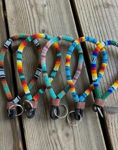 Llavero de Cuentas de Vidrio Hecho a Mano, Clásico, Moderno y Ligero, con Cordón, Abridor de Botellas Duradero para Uso Diario, HF CRAFTS - Product Image 2