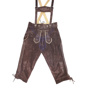 Ropa de calle Hombres tradicionales Herren Trachten Bavarian Kniebundhosen, Pantalones largos Herren alemanes - Product Image 2