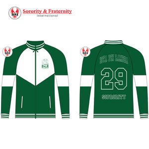 Chaqueta Deportiva de Felpa de Algodón Bordada de la Hermandad Iota Phi Lambda para Mujer, Acolchada y Transpirable, Hecha a Medida para Damas - Product Image 3