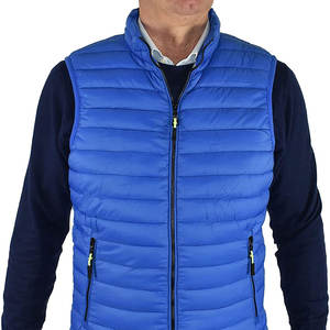 2025 nouvelle dernière conception veste bouffante personnalisée de haute qualité avec veste à bulles d'hiver coupe-vent sans manches pour hommes - Product Image 6