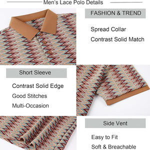 Polos para hombre personalizados con producción OEM Ajuste cómodo Tela de algodón de manga corta y etiquetado - Product Image 4