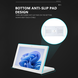 10.1 "LED ánh sáng xung quanh L hình dạng Máy tính để bàn hiển thị cảnh quan LCD cảm ứng Android OEM PC cho phòng họp khách sạn nhà hàng bán lẻ - Product Image 4