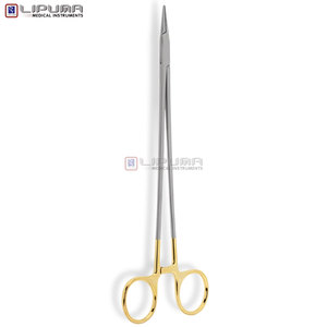 ที่ใส่เข็มทังสเตนคาร์ไบด์ TC พรีเมี่ยม9 ''23ซม. ขากรรไกรตรงสำหรับการผ่าตัดด้ามจับวงล้อล็อคเครื่องมือแพทย์ - Product Image 2