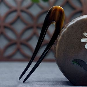 กิ๊ปติดผมรูปเขาควายขัดเงาสำหรับแต่งผมอุปกรณ์เสริมทรงผมที่หนีบผม - Product Image 5