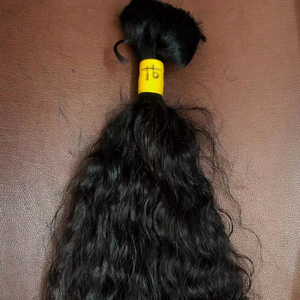 Paquets de cheveux humains 100% en vrac étiré simple | Paquets de cheveux humains de qualité supérieure - Product Image 1