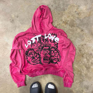 Chándal de compresión para correr y gimnasio de algodón 100% de invierno para hombre con serigrafía personalizada de alta calidad OEM - Product Image 2