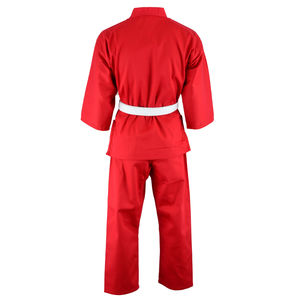 Uniforme de Artes Marciales de Lona de Algodón 100% Resistente, Estilo Play, para Karate, para Competencia, Unisex, 10-17oz - Product Image 3