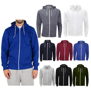 Men Comfortable Fabric Soft Zipper Hoodies Fashionable Design 100% Cotton <b>Thick</b> <b>Fleece</b> Casual Wear Heavyweight For Men - Product Image 1