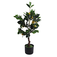 Ruopei 3ft Topiary Tree Plante Artificielle Feuilles Vertes Arbre En Pot Faux Olive Plante Verdure pour Décoratif Intérieur Extérieur