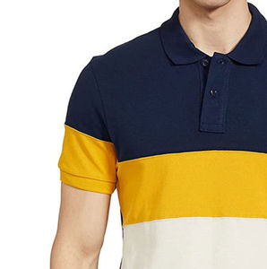 2025 nuevos polos para hombre, alta calidad, liso, informal, logotipo personalizado, venta al por mayor, ropa de calle, suministro ODM, patrón sólido - Product Image 4
