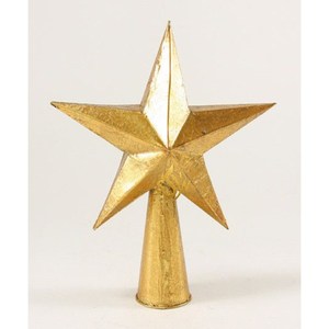 Adornos navideños de metal Caja Rosa personalizada Decoraciones Chruch Adornos navideños de Papá Noel Juego de 6 colgantes de color dorado - Product Image 5